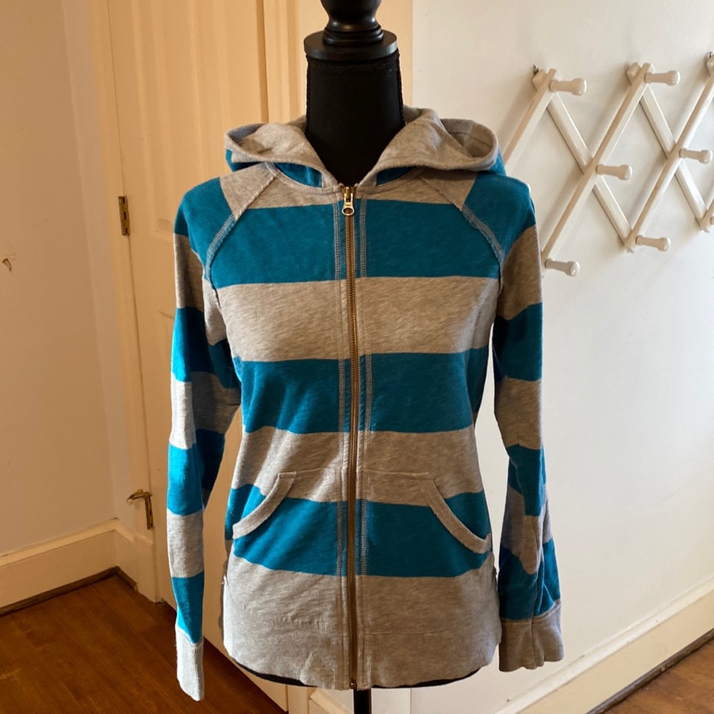 Zip front hoodie